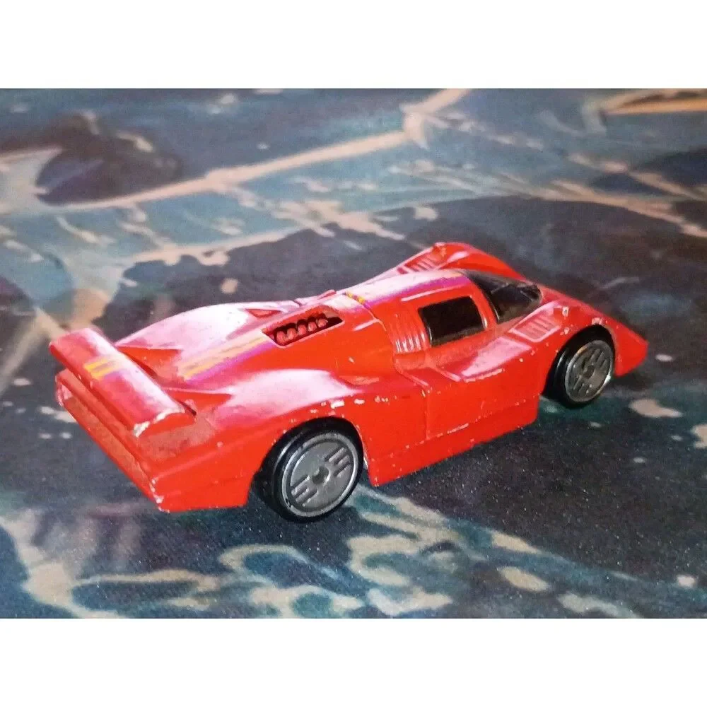 Hot Wheels 1988 Mainline Red Sol Aire CX4 Ultra Hots Malaysia Diecast Car